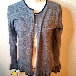 Melrose chic pearl button cardigan.